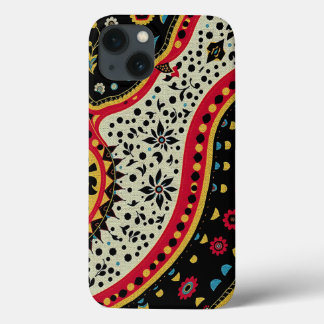 Levendige Boheemse Textiel Hoesje