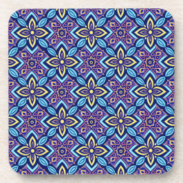 Levendige Boho geometrische patroon Onderzetters -