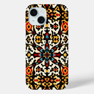Levendige Boho Medaillon Hoesje