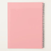 Levendige Bold Kleurrijke Wavy Typografie 2024 Planner (Achterkant)