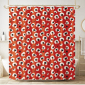 Levendige Bold Leopard Stijlvolle Dierenprint Douchegordijn