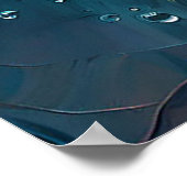 Levendige bos bloemen van rozen poster (Hoek)