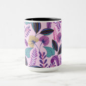 Levendige botanische tuin mok (Midden)