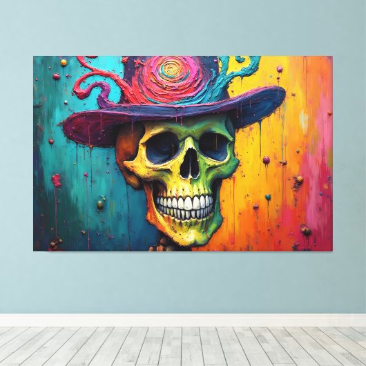 Levendige Botten Canvas Afdruk (Insitu (Houten vloer))