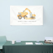 Levendige bouwwagens spandoek (Beurs)