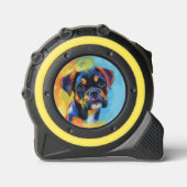 Levendige Boxer Dog ArtWork Rolmaat (Voorkant)