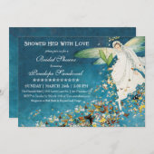 Levendige Bridal Shower-uitnodigingen Kaart (Voorkant / Achterkant)