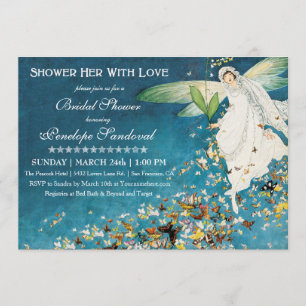 Levendige Bridal Shower-uitnodigingen Kaart