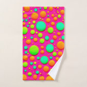 Levendige Bubble Pop van Kleurontwerp Bad Handdoek (Handdoek)
