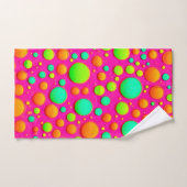 Levendige Bubble Pop van Kleurontwerp Bad Handdoek (Handdoek)