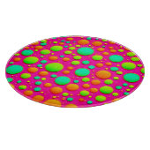 Levendige Bubble Pop van Kleurontwerp Snijplank (Hoek)