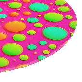 Levendige Bubble Pop van Kleurontwerp Snijplank (Hoek)
