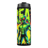 Levendige buitenaardse afbeelding: Area 51 Thermosbeker (Voorkant)