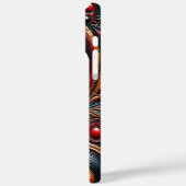 Levendige buitenaardse ontmoetingskunst Case-Mate iPhone case (Achterkant / Links)