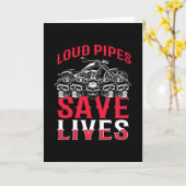 Levendige buizen besparen motorrijder levens kaart (Gele Bloem)