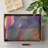 Levendige Calla Lillie Doorschijnende Bubble Decou Tissuepapier (Geschenk)