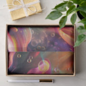 Levendige Calla Lillie Doorschijnende Bubble Decou Tissuepapier (Geschenk)
