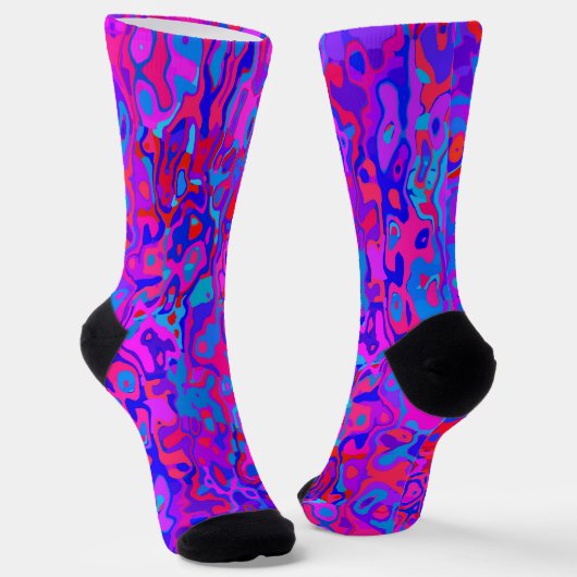 Levendige Camo Sokken (Gebogen)