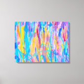 levendige cascade canvas afdruk (Voorkant)