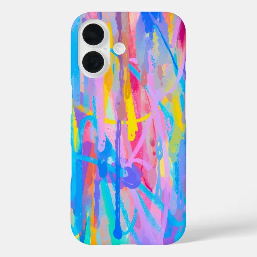 levendige cascade Case-Mate iPhone case (Achterkant)