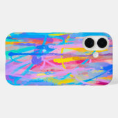 levendige cascade Case-Mate iPhone case (Achterkant (horizontaal))