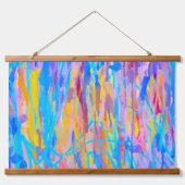 levendige cascade hangend wandkleed (Voorkant)