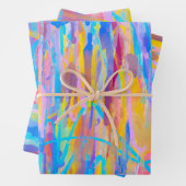 levendige cascade inpakpapier vel (In situ)