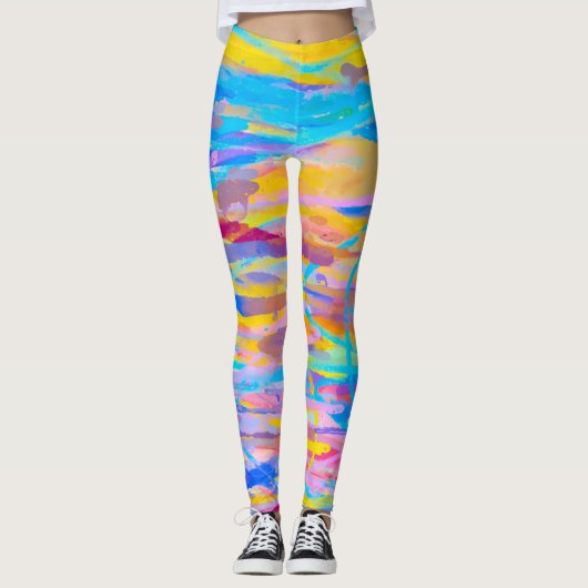levendige cascade leggings (Voorkant)