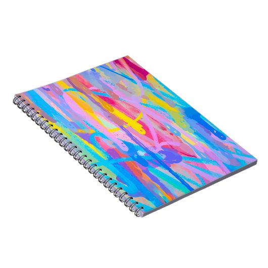 levendige cascade notitieboek (Rechterzijde)