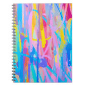 levendige cascade notitieboek (Voorkant)