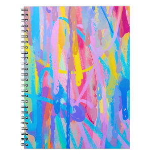 levendige cascade notitieboek