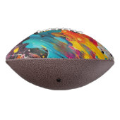 Levendige Chaos Splash Graffiti American Football (Gedraaid 270)
