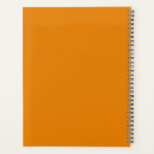 Levendige Chaos Splash Graffiti Planner (Achterkant)