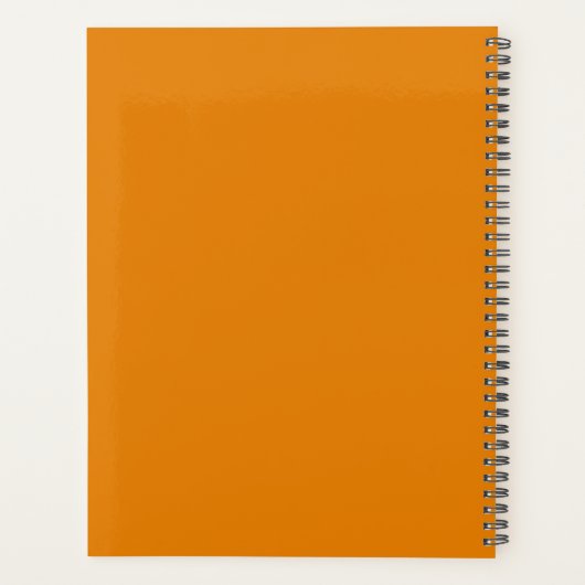 Levendige Chaos Splash Graffiti Planner (Achterkant)