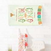 Levendige Cinco de Mayo Fiesta Welkom Spandoek (Insitu)