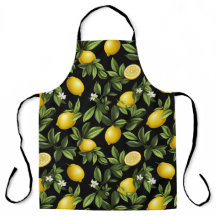 Levendige citroenen op zwarte achtergrond