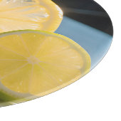 Levendige citrus schijfjes Grapefruit Citroen Limo Snijplank (Hoek)