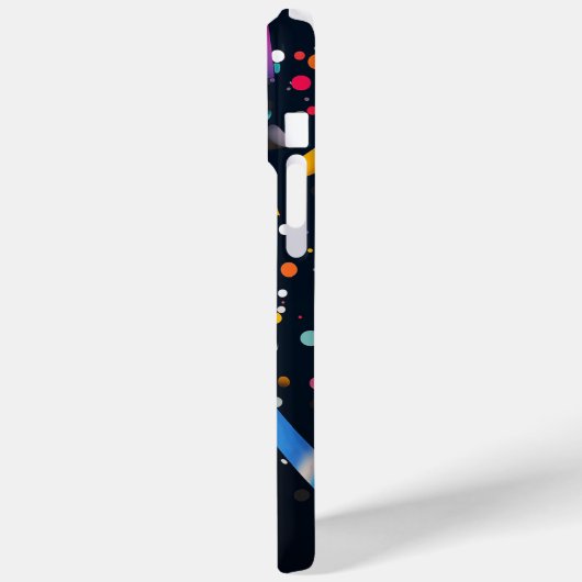 Levendige confetti Case-Mate iPhone case (Achterkant / Links)