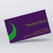 Levendige contrastkleur, een gedurfde moderne visitekaartje