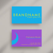 Levendige contrastkleur, een gedurfde moderne visitekaartje