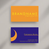 Levendige contrastkleur, een gedurfde moderne visitekaartje