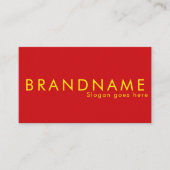 Levendige contrastkleur, een gedurfde moderne visitekaartje (Voorkant)