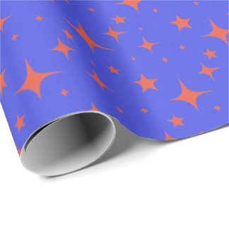 Levendige Cosmic Starry Gift Wrap Cadeaupapier