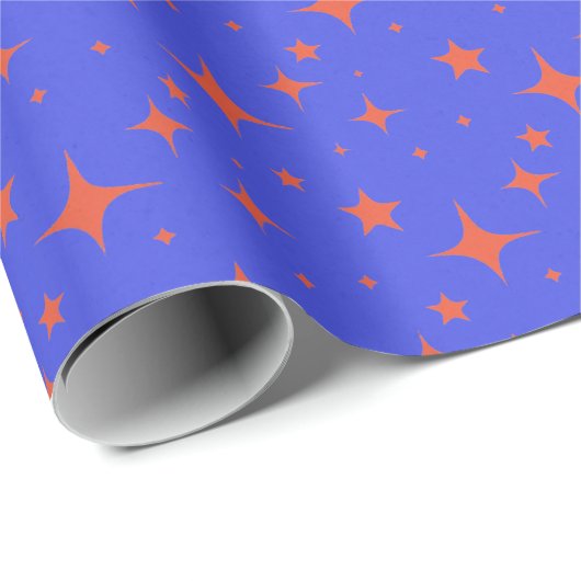 Levendige Cosmic Starry Gift Wrap Cadeaupapier (Rol Hoek)