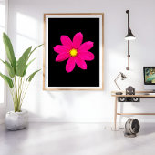 Levendige Cosmos Burst Foto Afdruk