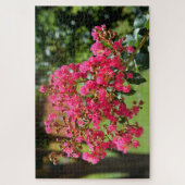 Levendige crêpe myrtle struik legpuzzel (Verticaal)