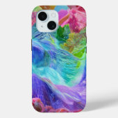 Levendige Crystal Mountain Abstract Case-Mate iPhone Case (Achterkant)