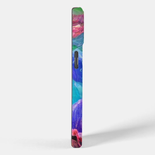 Levendige Crystal Mountain Abstract Case-Mate iPhone Case (Achterkant / Rechts)