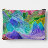 Levendige Crystal Mountain Abstract Etui (Voorkant)