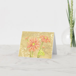 Levendige Daisy Garden Blank Elke Gelegenheid Kaar Kaart